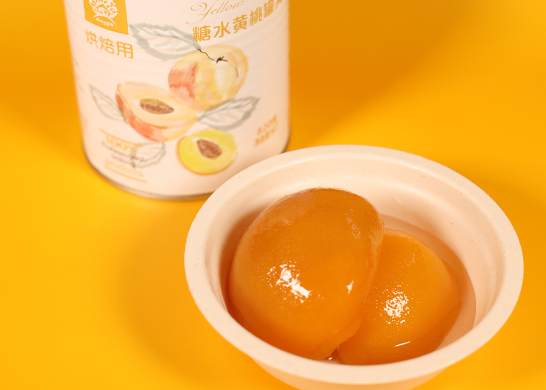 Canned yellow peach 300g