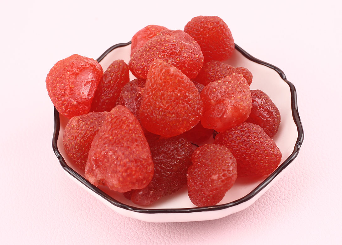 Efficacy and function of dried strawberries